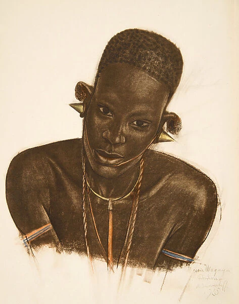 Femme M Gogo (Dodoma), from Dessins et Peintures d Afrique