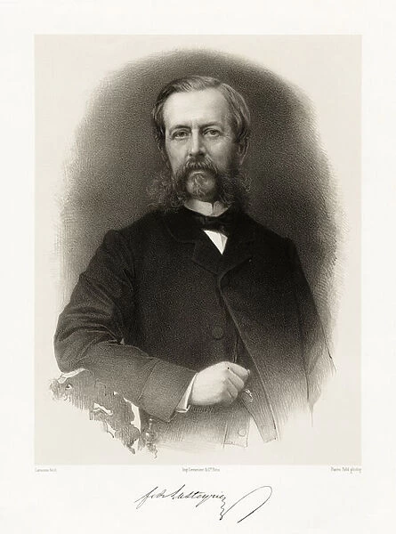 Ferdinand Charles Leon de Lasteyrie du Saillant, 1865-66 (litho)