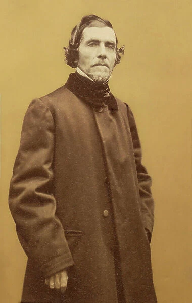 Ferdinand Victor Eugene Delacroix. (print)