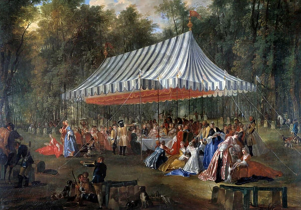 Fete given by Louis Francois Joseph de Bourbon, Prince of Conti to Hereditary Prince