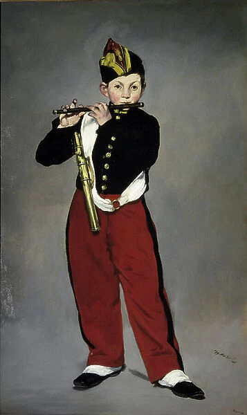 The Fifer, 1866 (huile sur toile)