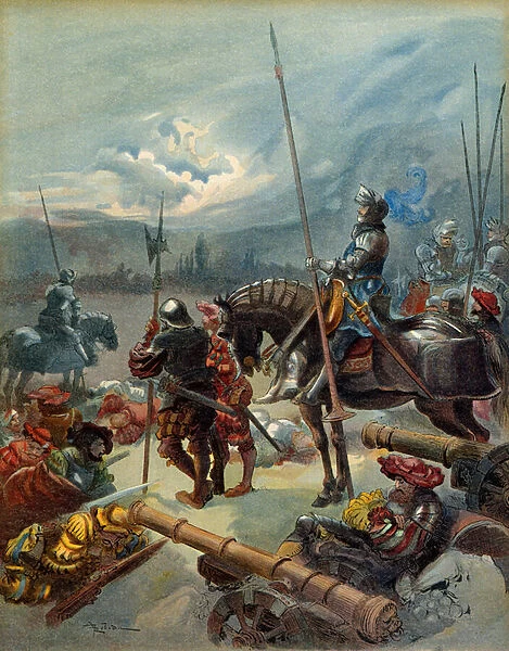 Fifth Italian War (1515-1516): the night of Marignan (Italy)