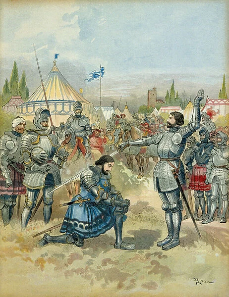 Fifth Italian War (1515-1516): Pierre Terrail de Bayard (1476-1524