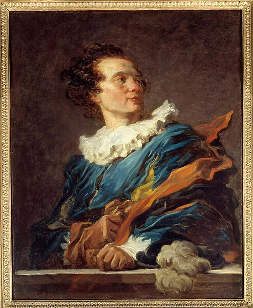 Figure of fantasy: portrait of Abbe Richard de Saint-Non (or Saint-Non) (1727-1791)