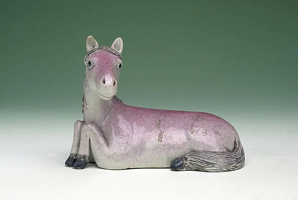 Figurine of a horse, Chien Lung (ceramic)