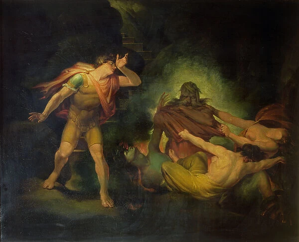 The Fire King appears to Count Albert, c. 1801-10 (oil on canvaS)