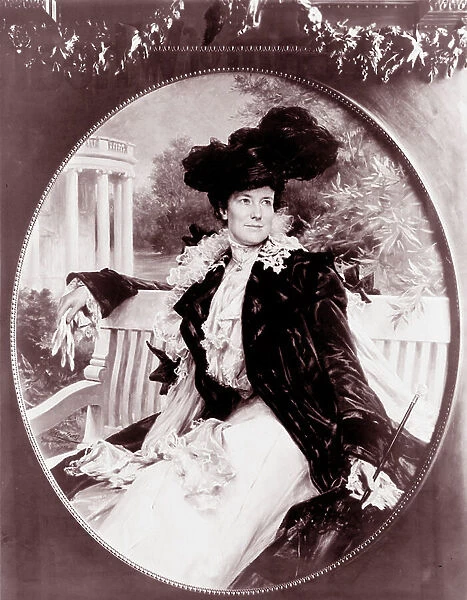 First Lady Edith Kermit Carlow Roosevelt, wife of President Theodore Roosevelt