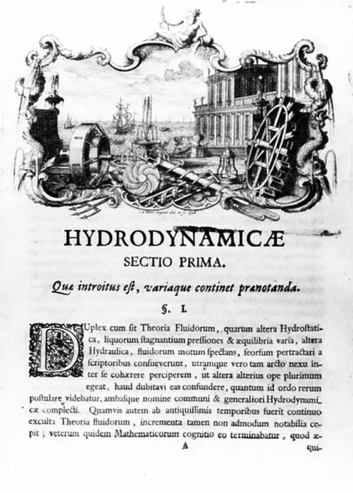 Framed Print : First section of Hydrodynamics Framed Print : First section of Hydrodynamics
