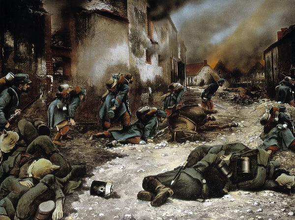 First World War (1914-1918): 'Battle in Chatillon sur Morin