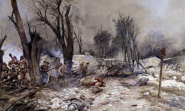 First World War: 'Battle of Saint Pierre de l