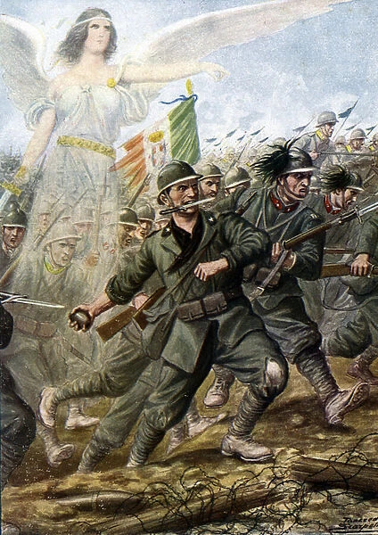 First World War: 'the offensive of the Piave in June 1918'Last offensive and great defeat of the Austro-Hungarian army - (WWI: Battle of the Piave River or Battle of the Solstice or Battle of Middle June or Second Battle of)