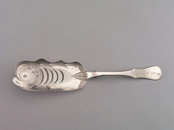 Fish Slice, c. 1824 (silver)
