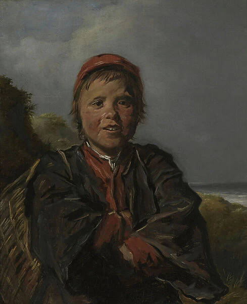 Fisherboy (oil on canvas)