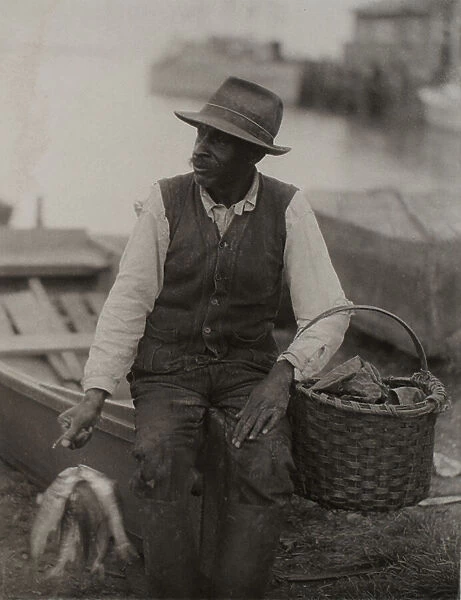 Fisherman, South Carolina, c.1925 (platinum print)