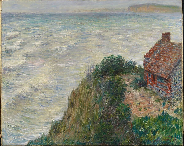 Fishermans House at Petit Ailly, 1882 (oil on canvas)