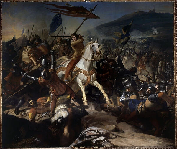 Flemish Wars: 'The Battle of Mons en Puelle on August 18, 1304