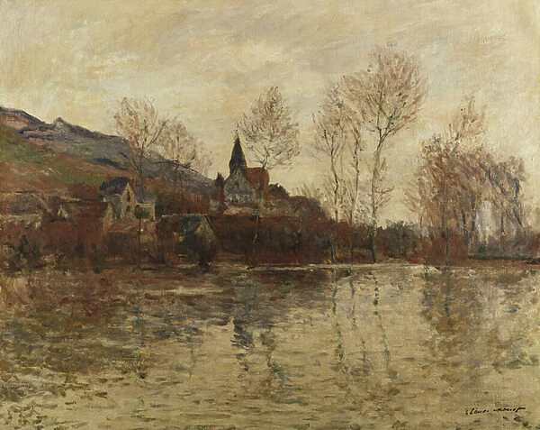 The Flood at Giverny, c. 1886 (oil on canvas)