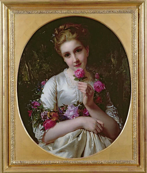 Flora, 1872 (oil on canvas)