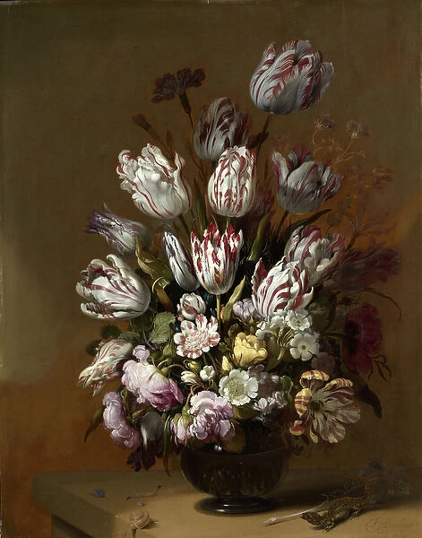 Floral Still Life, 1639 (oil on panel)