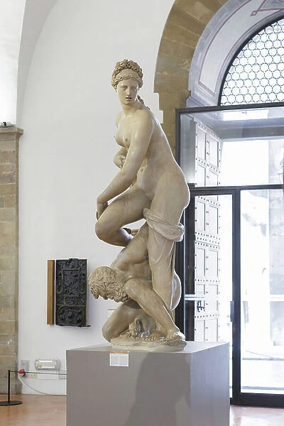 Florence triumphant over Pisa, 1575-1580 (marble sculpture)
