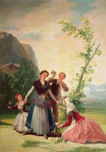 The Florists, 1786 (oil on canvas)