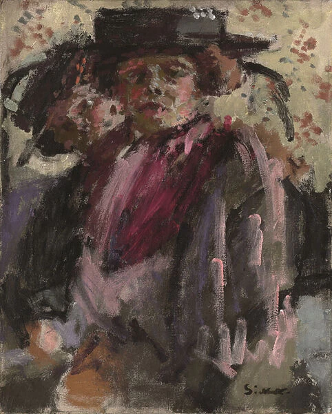 The Flower Girl; Two Women, 1911 (oil on canvas)