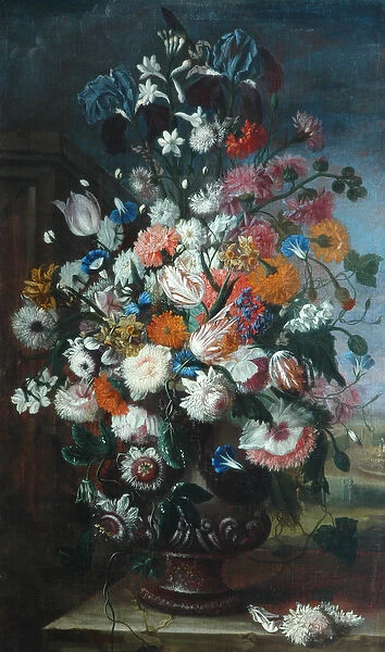 Flowers, 1682 (oil on canvas)