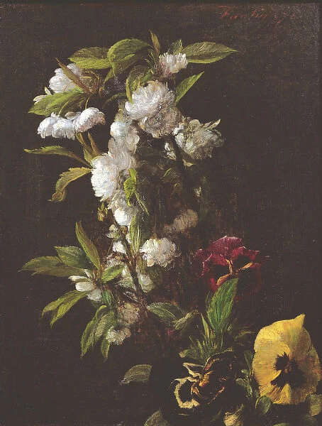 Flowers, 1876 (oil on canvas)