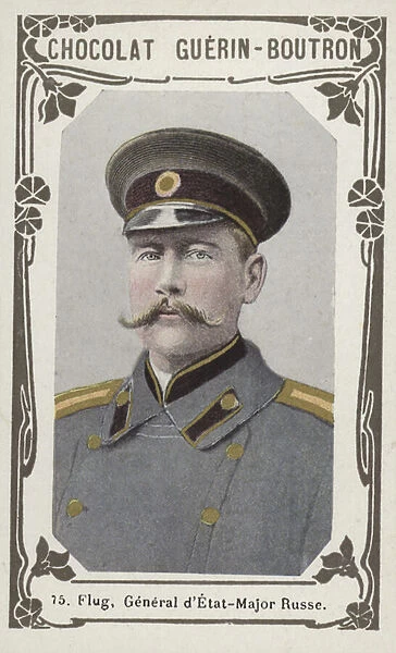 Flug, General d Etat-Major Russe (coloured photo)