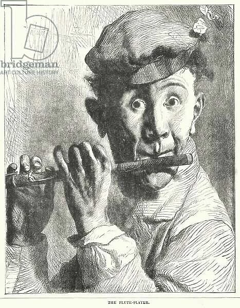 The Flute-Player (engraving)