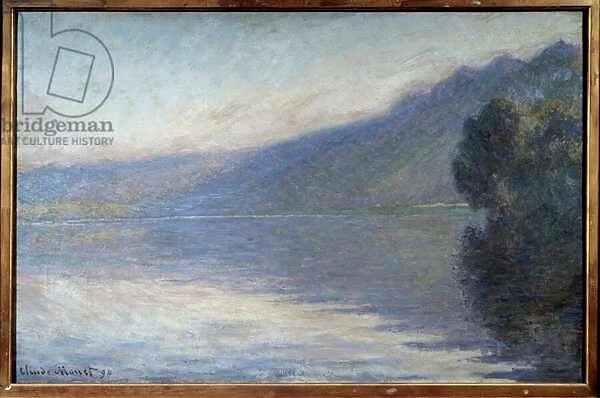 Fog sur la Seine a Port Villiez Painting by Claude Monet (1840-1926) 1894 Sun