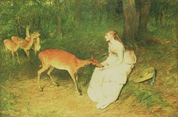 The Forest Pet, 1871 (oil on canvas)