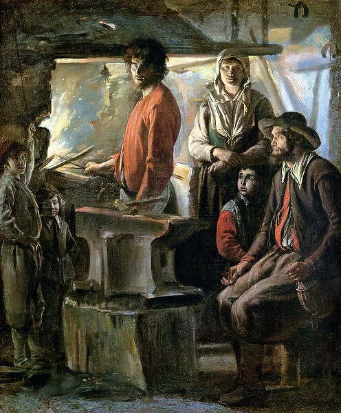 The Forge, 1640 (oil on canvas)