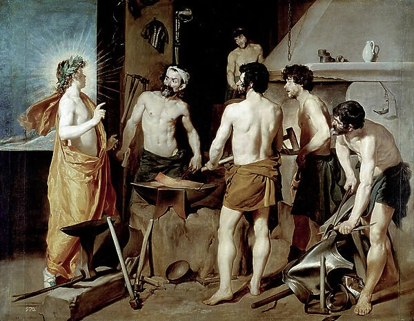 The Forge of Vulcan, 1630 (oil on canvas)