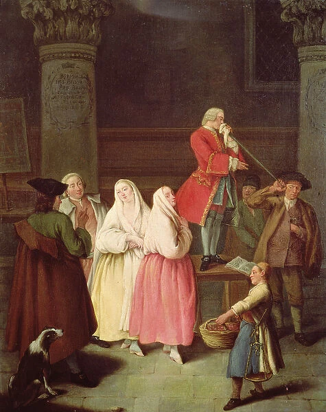 The Fortune Teller, 1752 (oil on canvas)