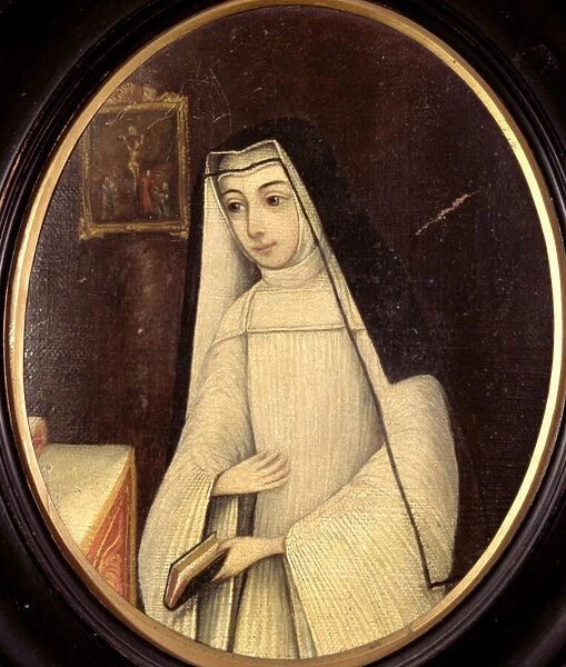 Frances Justina Huddleston (1708-87) in the habit of a nun of the order of Augustinian