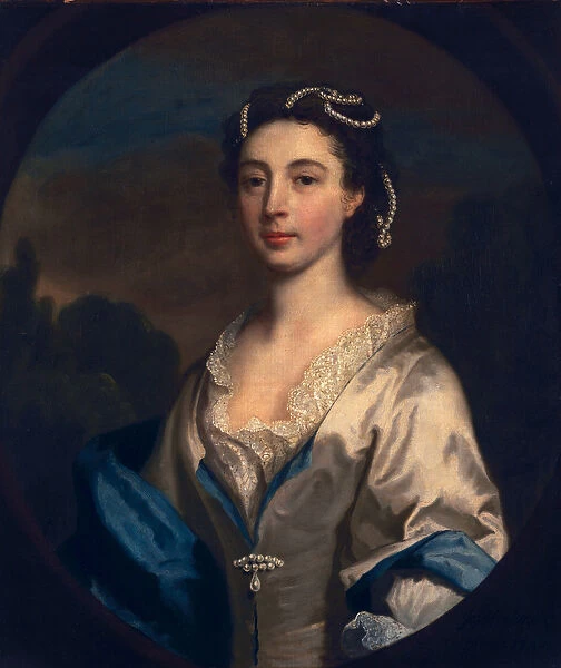 Frances West, 1742 (oil on canvas)
