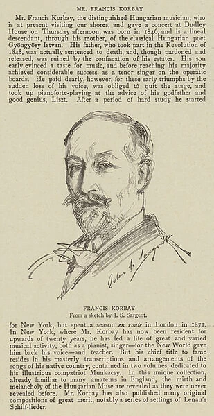 Francis Korbay (engraving)