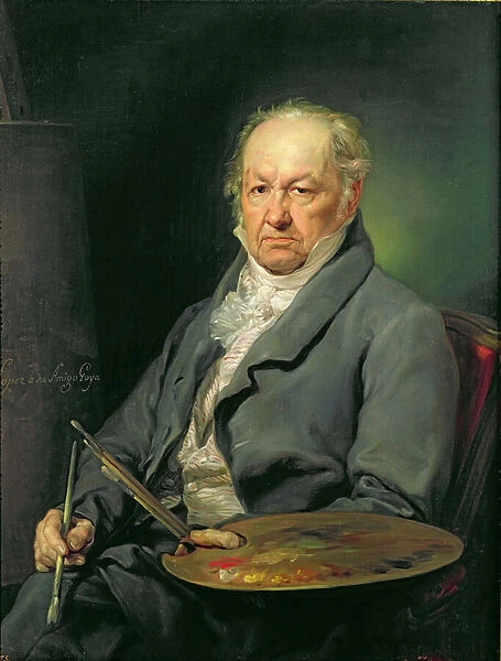 Francisco Jose de Goya, 1826 (oil on canvas)