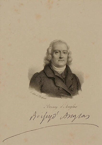Francois Antoine Boissy d Anglas (1756-1826) (litho)