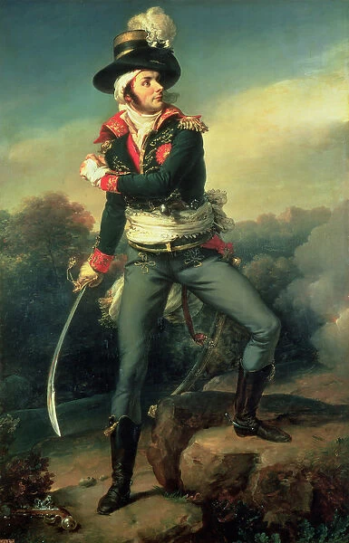 Francois Athanese Charette de Contrie (1763-96) 1819 (oil on canvas)