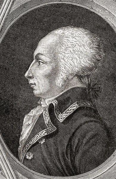Francois Christophe Kellermann, engraved by Pannemaker-Ligny, from Histoire