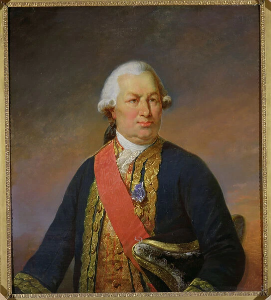 Francois-Joseph-Paul (1722-88) Count of Grasse, 1842 (oil on canvas)