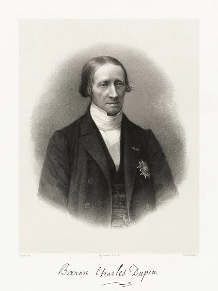 Francois Pierre Charles le Baron Dupin, 1865-66 (litho)