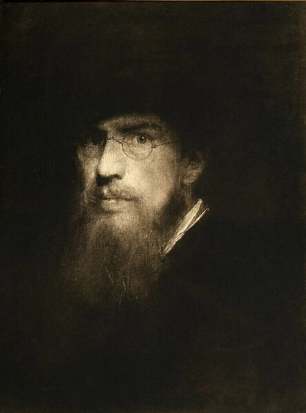 Franz Lenbach, self portrait