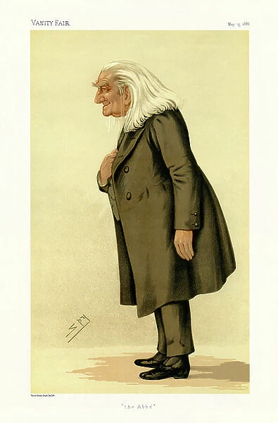 Franz Liszt - portrait standing