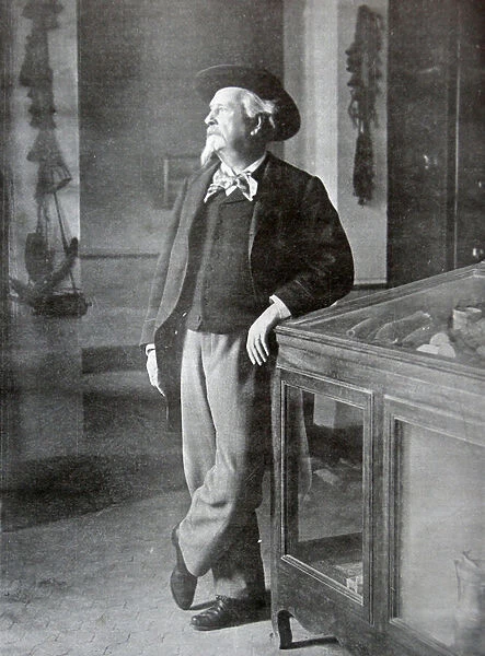 Frederic Mistral, 1914 (b  /  w photo)