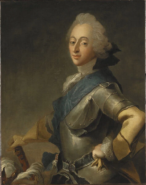 Frederic V de Danemark - Portrait of King Frederick V of Denmark (1723-1766), by Pilo