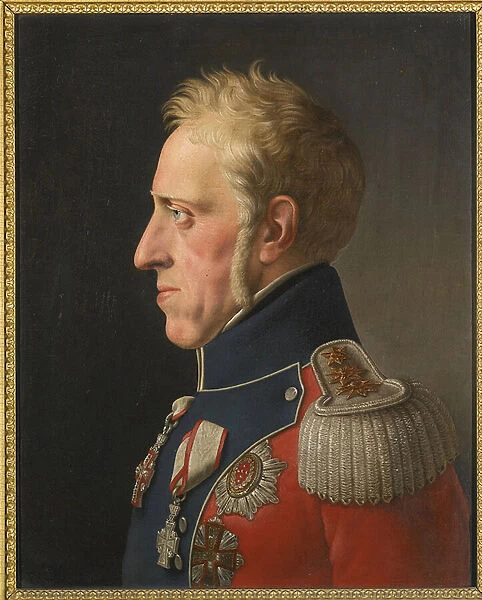 Frederic VI de Danemark - Portrait of Frederick VI of Denmark (1768-1839
