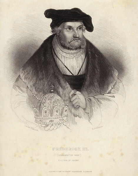 Frederick III of Saxony (engraving)